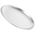 thumbnail image 3 of OULII Assiette de Service pour Salade en Acier Inoxydable Gris 1Pcs, 3 of 7