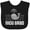 AB-Black, variant on Inktastic Nicu Grad Baby Whale Boys or Girls Baby Bib