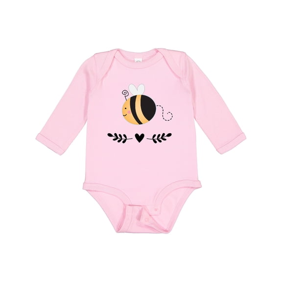 Inktastic Honey Bee Gifts Beekeeper Girls Long Sleeve Baby Bodysuit