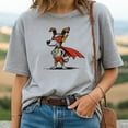 thumbnail image 2 of Funny Superhero Dog T‑Shirt – Graphic Tee, Cotton, Unisex Fit, 2 of 5