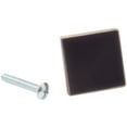 thumbnail image 4 of Contemporary Square Cabinet Knob, 1-1/8 Inches, Zinc Base Material, Vintage Bronze by Stone Harbor Hardware, 4 of 4