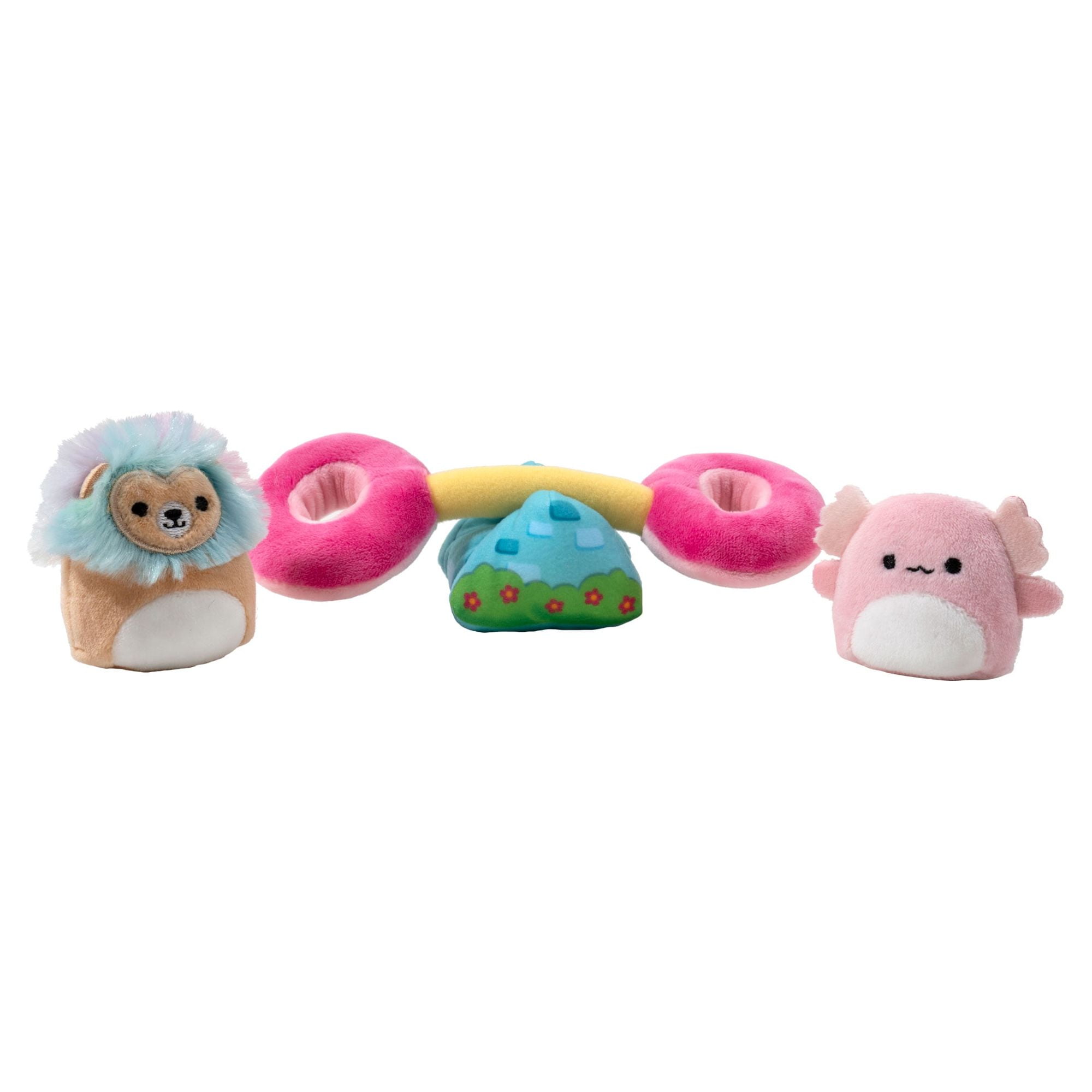  Squishville by Squishmallow Bakery Play Scene, 2” Winston Mini- Squishmallow, 8” Playset, 1 Plush Accessory, Marshmallow-Soft Animals,  Bakery Toy : Toys & Games