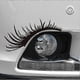 thumbnail image 3 of 2Pcs Individual Headlight Eyelashes Stickers Car Decal Automotive Decoration, 3 of 5