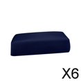 thumbnail image 1 of 4 fundas para cojines de asiento de sofá futón, protector para sofá, color azul oscuro, talla S 6 piezas, 1 of 5
