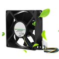 thumbnail image 4 of 8CM4PinPWMTemperatureControlChassisCoolingFanCooler-SHLF0812KHE-11DC12V0.41A, 4 of 5