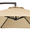 Tan, variant on Alden Design 10 Foot Offset Cantilever Patio Umbrella with Crank, Tan