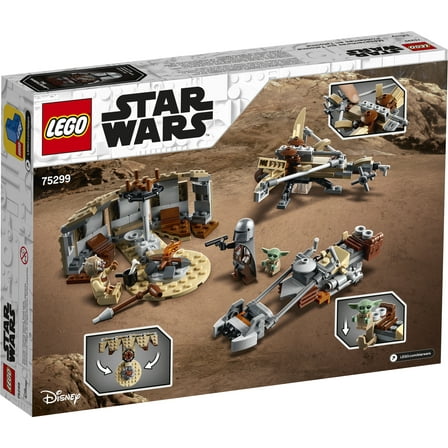 LEGO 75299 Star Wars: The Mandalorian Trouble on Tatooine Building Set with Baby Yoda The Child Figure, Season 2 Playset
