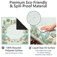 thumbnail image 4 of Tropical Pool Villa Floral Mahjong Mat 31.5x31.5 Inch | Non-Slip And Noise Reduction Mah Jong Table Mat Cover with Carrying Bag For Mahjong Lovers, Poker, Board Games And Dominoes, 4 of 7
