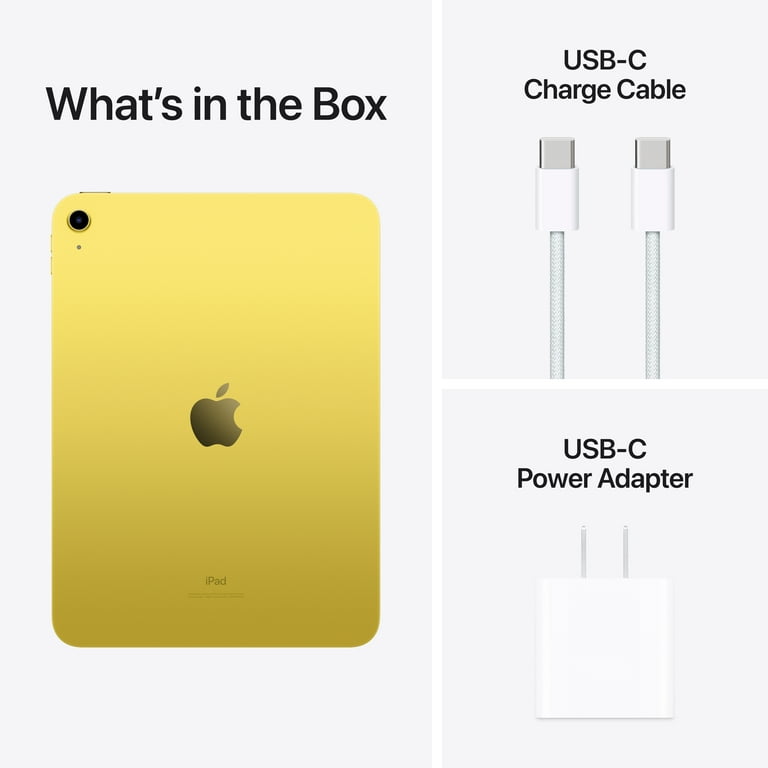 Yellow (10th Apple (Wi-Fi, iPad - 2022 10.9-inch Generation) 64GB)
