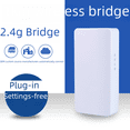 thumbnail image 1 of Outdoor CPE digital display high-power network Bridge 24vpoe power supply single network port monitoring elevator engineering,Large Coverage Area, 1 of 5