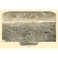 thumbnail image 2 of Bailey 24x18 Gold Ornate Wood Framed with Double Matting Museum Art Print Titled - Newton Massachusetts - Bailey 1897, 2 of 4