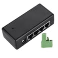 thumbnail image 3 of PoE Injector, DC9V 48V 4 Port Passive Power Over Ethernet Adapter, with IEEE802.3af At Compatibility, for IP Camera and Non PoE Devices, 3 of 7