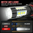 thumbnail image 4 of H16 5202 2504 LED Headlights Fog Light Bulbs Kit White Plug&Play Lamps Pack of 2, 4 of 8