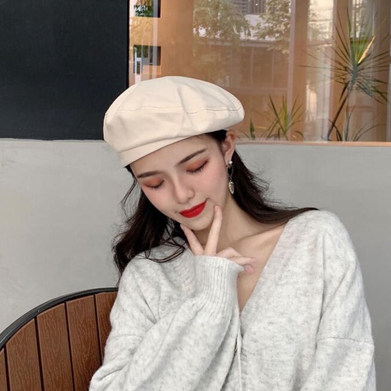 Happy Date Womens Cloth Beret Hat Artist Beret French Style  display picture 1