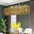 thumbnail image 6 of Livex Lighting - Greenwich - 5 Light Linear Chandelier in Mid Century Modern, 6 of 12