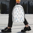 thumbnail image 2 of Disketp Playful Polar Bear Pals Mochila Escolar de 15 Pulgadas, Mochila Ligera para Estudiantes, Viajes y Trabajo, Cómoda y Resistente para el Uso Diario, 2 of 6