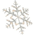 thumbnail image 6 of Northlight Lighted Snowflake Christmas Window Decoration - 13.5", 6 of 7