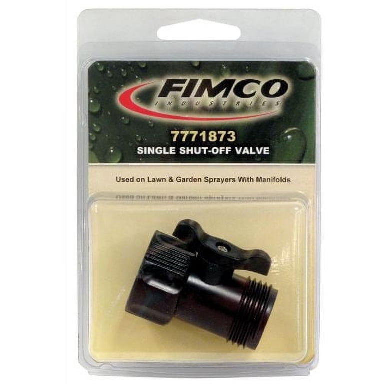 FIMCO Industries, Single Shutoff Valve, 5143419, 3/4 inch Hose