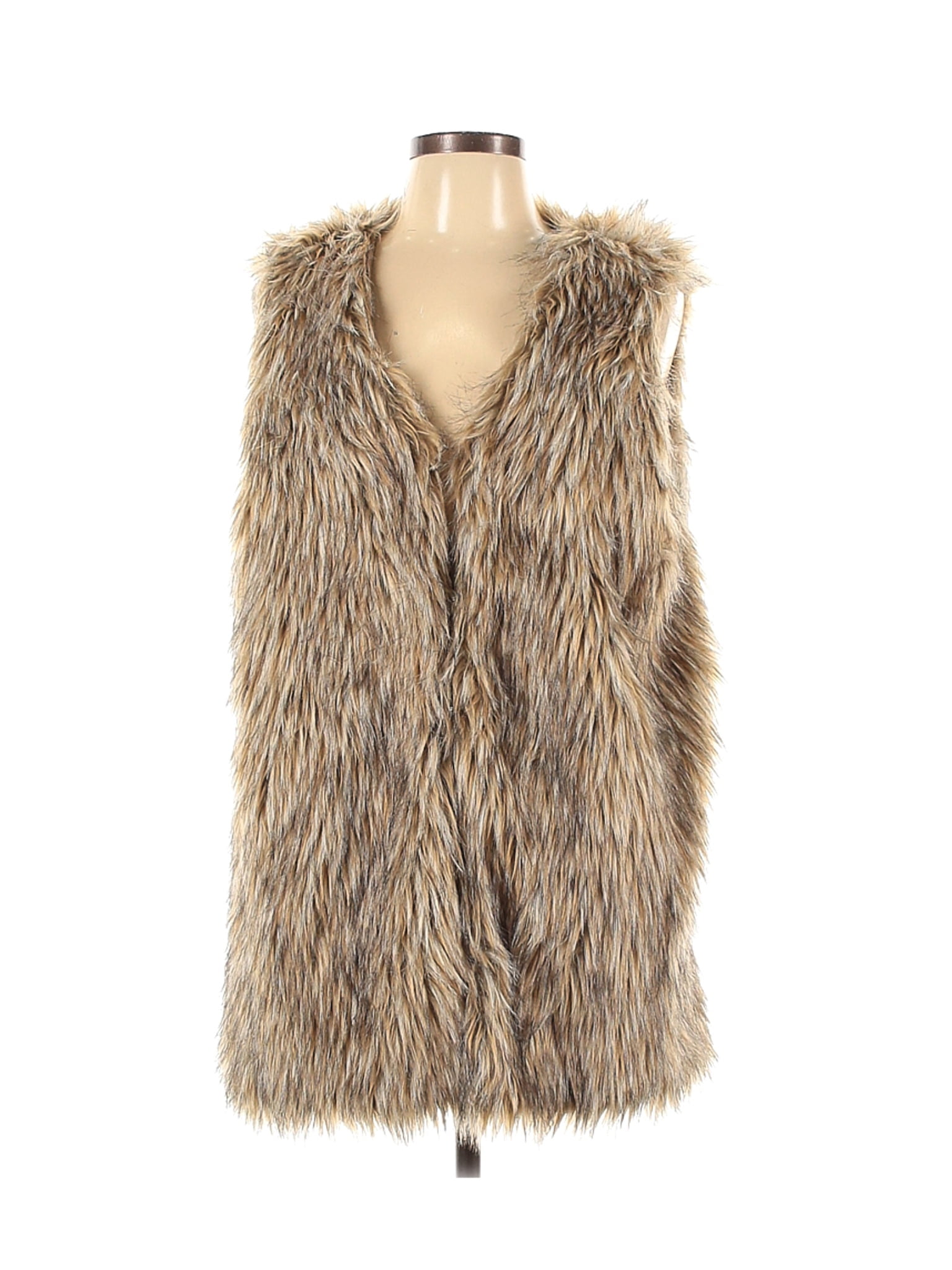 Democracy fur vest Clearance
