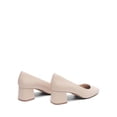 thumbnail image 4 of Zapatos de Tacón Bajo y Cuadrado para Mujer DREAM PAIRS en Color Nude, 4 of 6