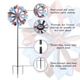 thumbnail image 3 of Wind Spinner Outdoor Wind Sculpture Metal Windmill for Decorating Your Patio, Lawn & Garden, 3 of 7
