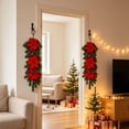 thumbnail image 4 of huayou Christmas Wreath for Front Door, Xmas Decorations Indoor Outdoor Use, Christmas Decor, Holiday Decor, Home Decor, Party Decor, Winter Decor, Gift Idea, 4 of 8
