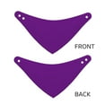 thumbnail image 6 of Kll Purple Dog Bandanas,Triangle Reversible Pet Scarf For Small Medium Large And Extra Large Dogs-Medium, 6 of 8