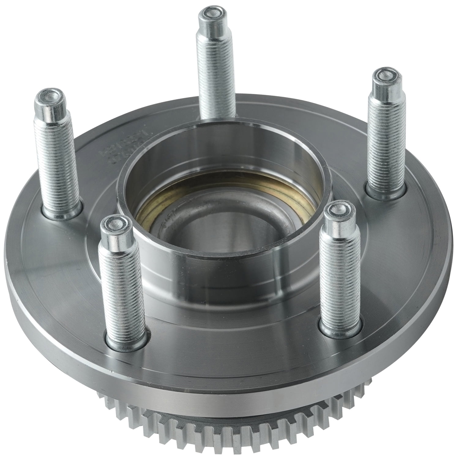 Detroit Axle - 2 Front Wheel Bearing Hubs for 2005-2014 Ford Mustang, Replacement 2006 2007 2008 2009 2010 2011 2012 2013 Mustang Wheel Bearing & Hubs Assembly 5 Lugs w/ABS