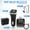 BLACK-(COMBO 2), variant on WARNER 4-in-1 Fast Charging Combo Set – Black | 5ft TC-to-TC Cable, PD Wall Charger, Dual Car Charger & Bonus 10ft USB Type-C Cable