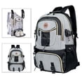 thumbnail image 2 of GobdXE Back To School Unisex Student Solid Multi Strap Tactical Backpack Large Capacity Water Resistant Daypack Size:One Size, 2 of 9