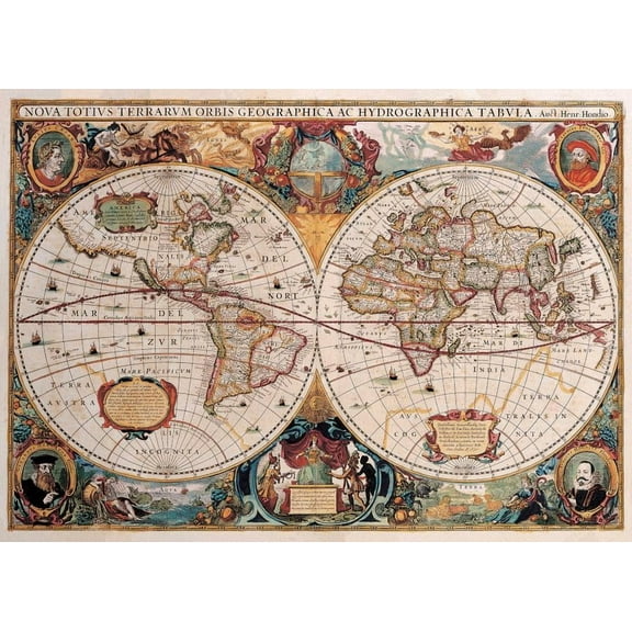 Puzzle Old World Map (Other)