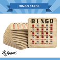 thumbnail image 2 of Cartones de bingo Regal Games, paquete de 50 unidades, 20 x 23 cm, reutilizables, 2 of 7