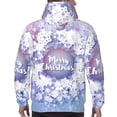 thumbnail image 7 of Sigee Round Snow Merry Christmas for Men's Pullover Hoodie Sweatshirts Adult Casual Long Sleeve Sweatshirts ,Sizes S-4XL-XX-Large, 7 of 7
