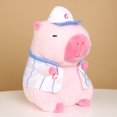 thumbnail image 1 of Poupée Capybara Véritable Poupée Jouet en Peluche Oreiller Cadeau d'Anniversaire Célébrité Internet Ragdoll DMH, 1 of 7