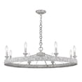thumbnail image 2 of Ferris 8 Light Chandelier in Oyster, 2 of 6