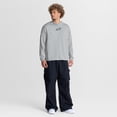 thumbnail image 3 of Men's Fanatics Gray Philadelphia Eagles Oversized Type Play Long Sleeve T-Shirt, 3 of 5