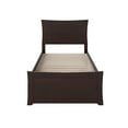 thumbnail image 4 of Metro Platform Bed with Matching Foot Board with Twin Size Urban Trundle Bed, Multiple Colors and Sizes, 4 of 6