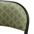 thumbnail image 7 of Open Box Fabric double padded folding chair - Zuni and black frame, 7 of 7