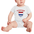 thumbnail image 2 of Everyone Loves a Nice DUTCH Boy Baby Bodysuit Newborn Clothes Outfits (White, 6-12 Months), 2 of 5