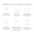 thumbnail image 2 of Portable Baby’s Brew Bottle Warmer + Dispenser Set – USB-C Rechargeable, Cordless Feeding on-the-Go, 2 of 7