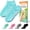 1pairs Blue, variant on Silicone Moisturizing Socks for Women Large- 1Pairs Foot Moisturizer Socks for Dry Cracked Feet- Cyan Aloe Spa Moisture Hydrating Foot Care Socks (L Up to Size 12)