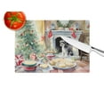 thumbnail image 4 of Carolines Treasures DAC3879LCB 15 x 12 in. Schnauzer Christmas Cookies Glass Cutting Board, 4 of 5