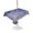 Purple Gray, variant on Outdoor Tablecloth with Umbrella Hole for Patio/Picnic/Party/Camping, Teal Blue Ombre Waterproof Table Cloth Rectangle Table Cover Washable, Modern Abstract Art Turquoise Gradient (60"x 102")
