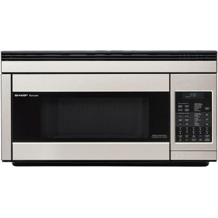Sharp R1874T 30" Wide 1.1 Cu. Ft. Over-the-Range Microwave with Convection Cooking