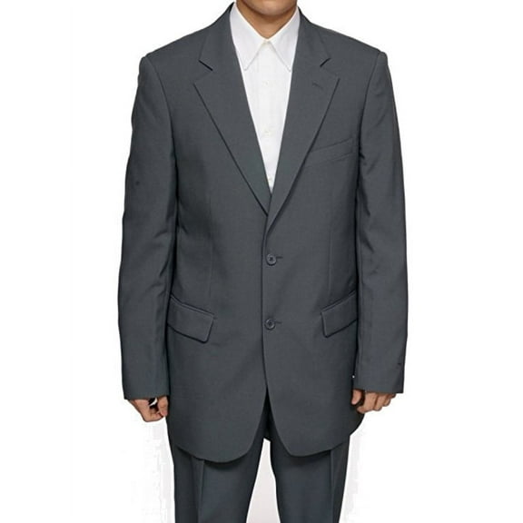 Mens Gray (Grey) Dress Suit - Includes Jacket & Pants