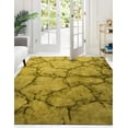 thumbnail image 2 of EORC KA106GN 4 x 6 ft. Tie-Dye Green Handmade Wool Green Dip Dyed Rug, 2 of 4
