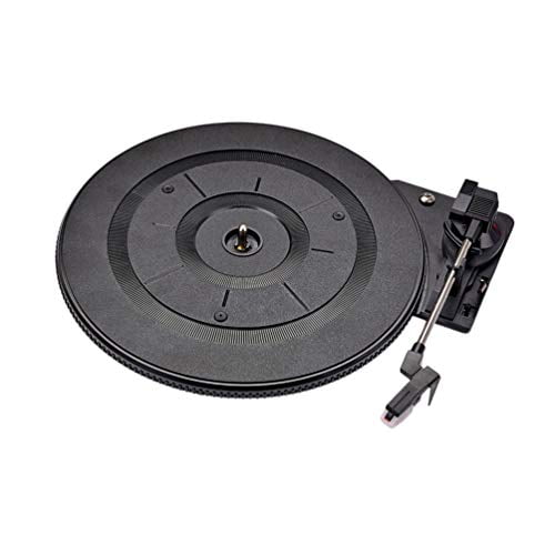Exceart Tocadiscos Tocadiscos Vintage Vinilo LP Tocadiscos Tocadiscos Clásico para Audio Video Accesorios Piezas 1L01 28cm