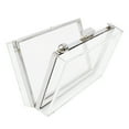 thumbnail image 3 of Premium Transparent Clear Acrylic Hard Box Clutch Bag Evening Shoulder Handbag, 3 of 4
