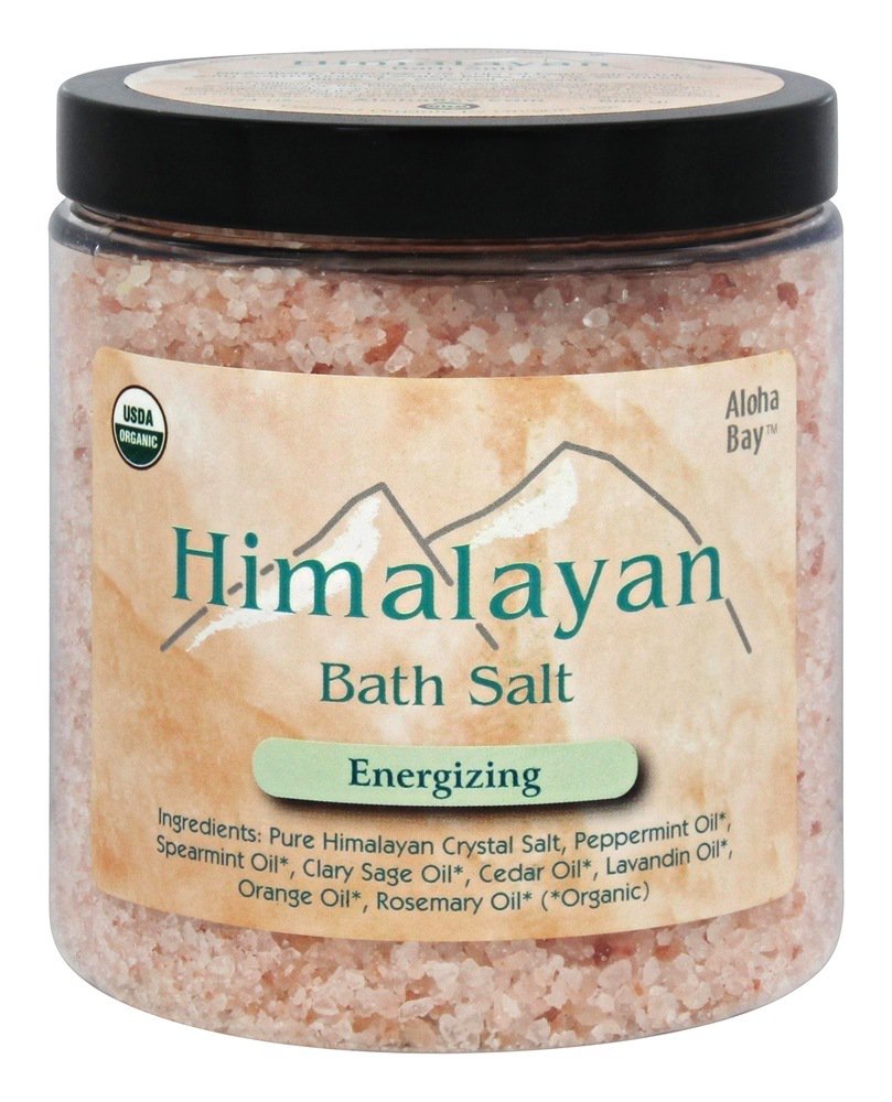 Aloha Bay - Organic Himalayan Bath Salt Energizing - 24 oz. - image 1 of 2