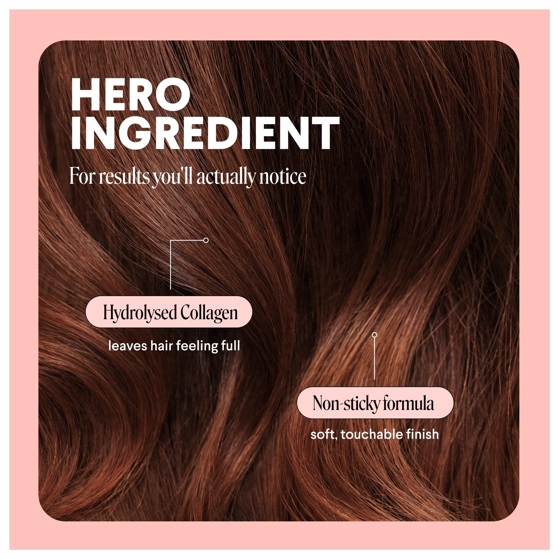MONDAY Haircare VOLUME Texturizing Mousse with Hydrolysed Collagen – for Instant Texture & Volume, 7 oz